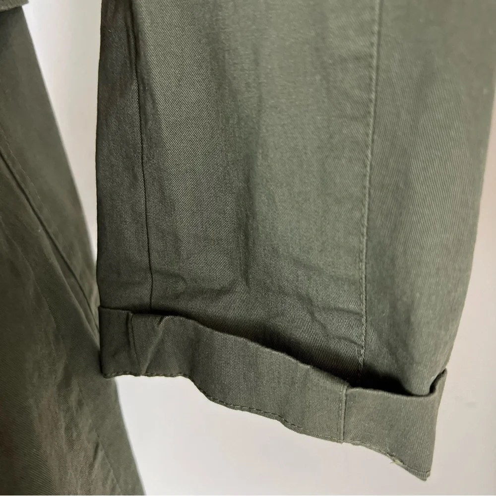 LOVE TREE OLIVE GREEN UTILITY JACKET SZ M - Picture 7 of 15